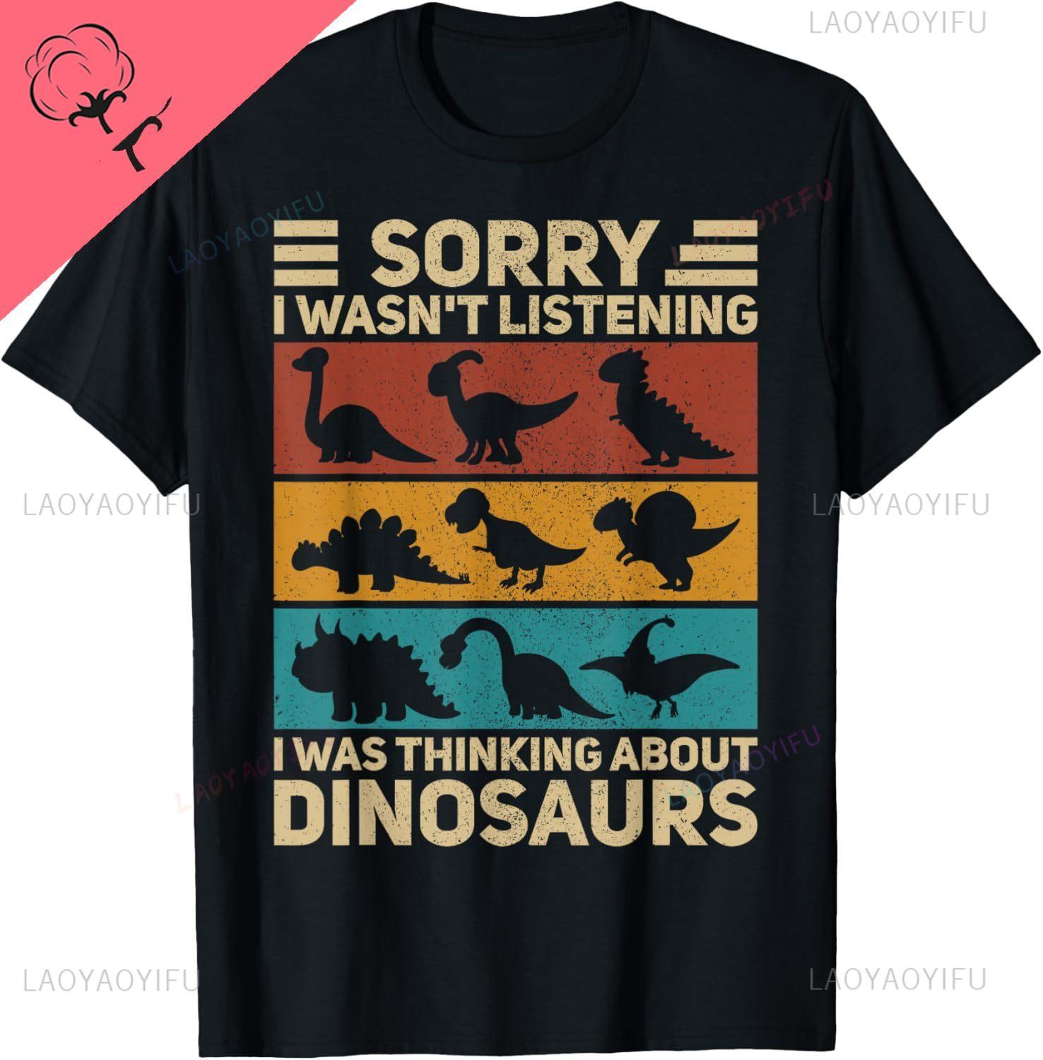 

Funny Dinosaur Vintage Dinosaur Outfit Types of Dinosaurs TShirt Unisex Summer Streetwear Tops Mens Clothing Printed Tshirt 4XL
