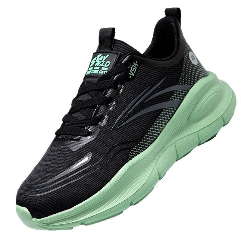 Large size men's shoes breathable ultra-light mesh sports shoes casual shoes student soft sole lightweight running shoes