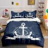 Anchor with Helm Motif. Bedding Sets Duvet Cover Sets Duvet Covers Pillowcases(1*Duvet Cover 2*Pillowcases Without Duvet Insert)