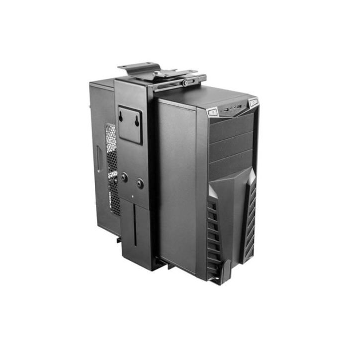 Aisens Soporte Giratorio Antirrobo Y Altura Personalizable Para CPU Max 10Kg