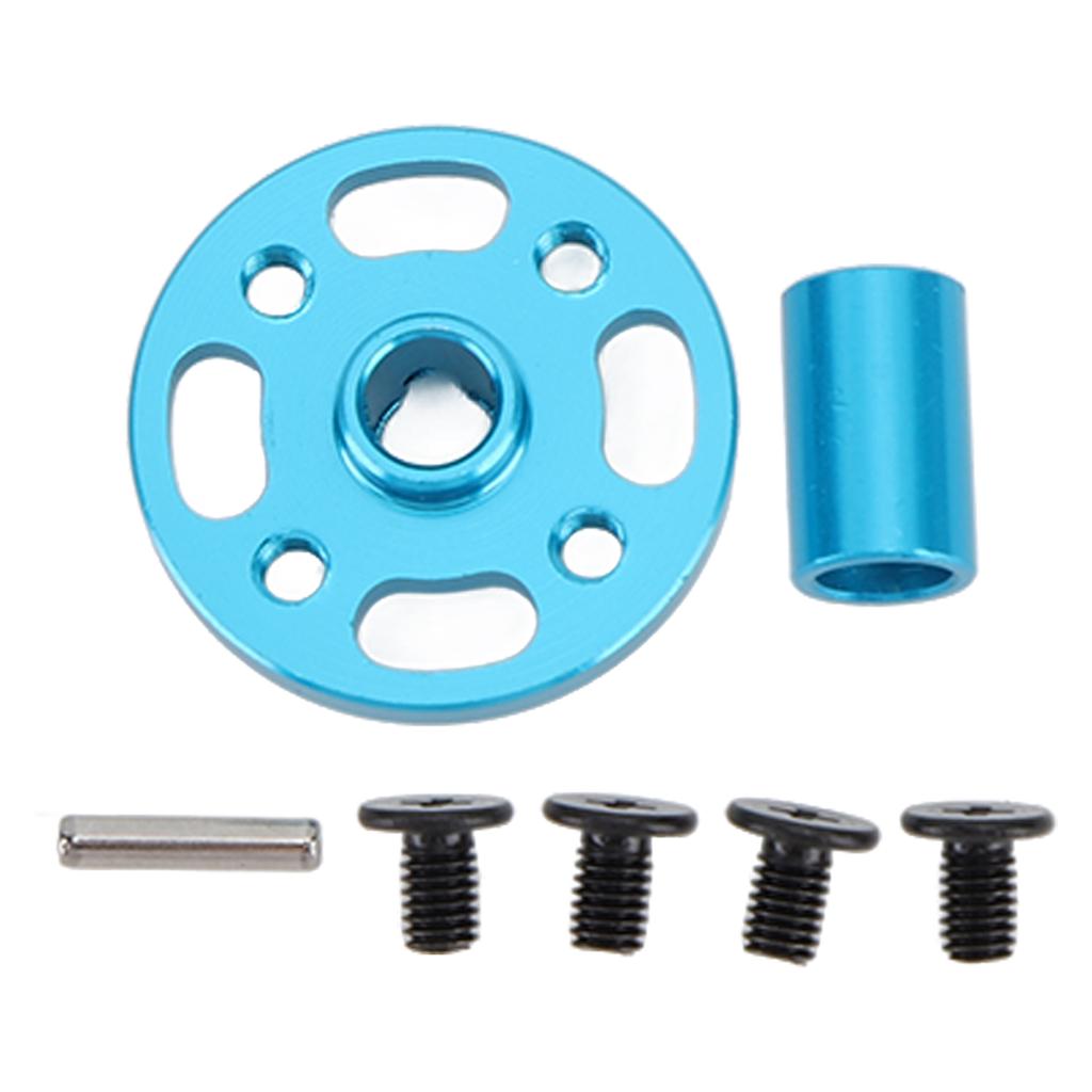 RC Gear Adaptor Set Aluminum Alloy Spur Gear Adaptor High Speed Metal Gear Set for Tamiya TT?02