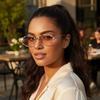 Punk Oval Sunglasses Retro Men Sun Glasses Trendy Diamond Women Sunglasses  Gift