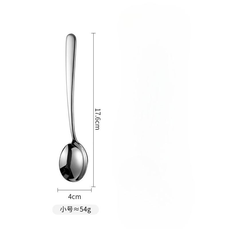 1Pc Stainless Steel Thickening Spoon Creative Long Handle Hotel Hot Pot Spoon Soup Ladle Home Kitchen Essential Tools