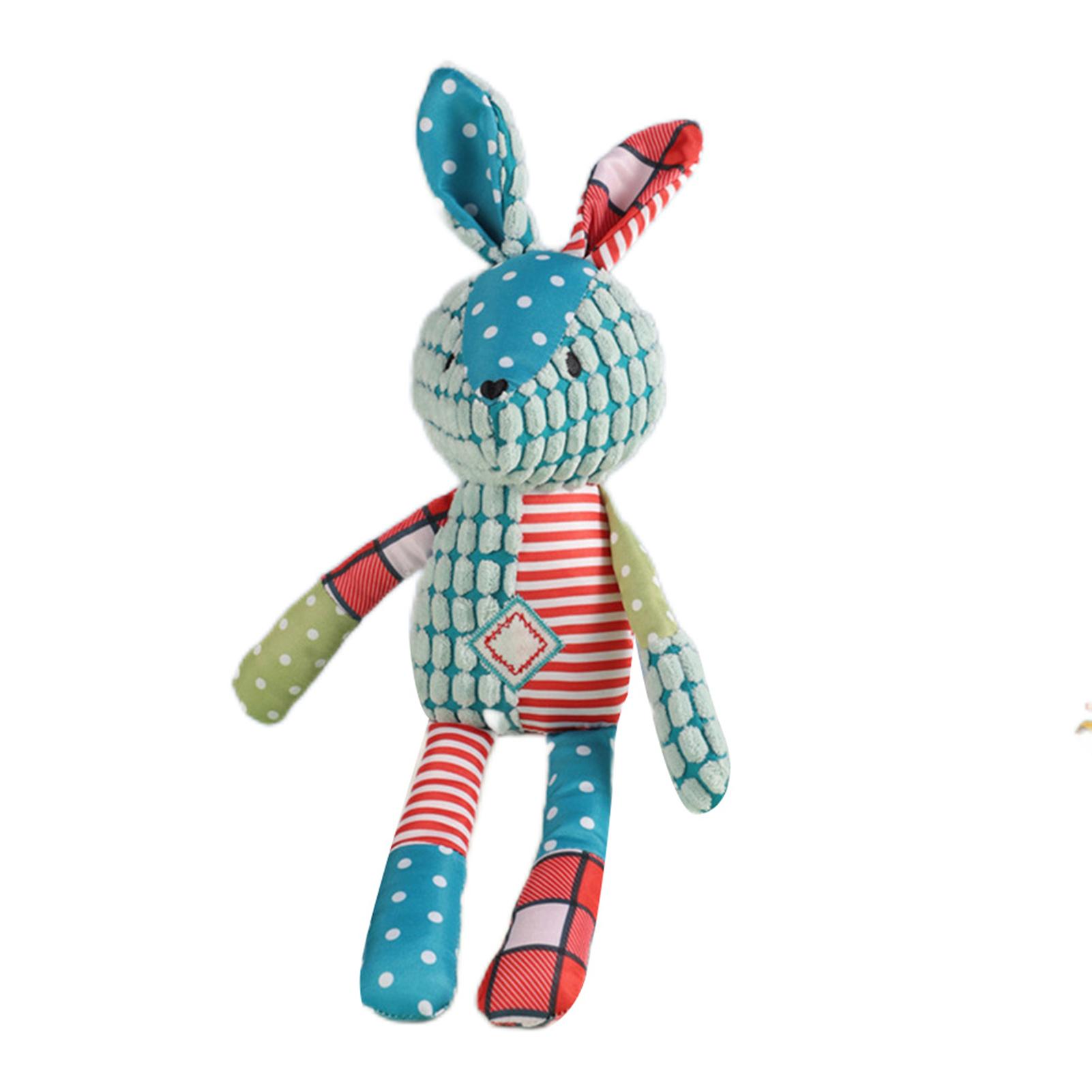 

Newborn Baby Plush Stuffed Toys Cartoon Bunny Early Educational Toy Gift