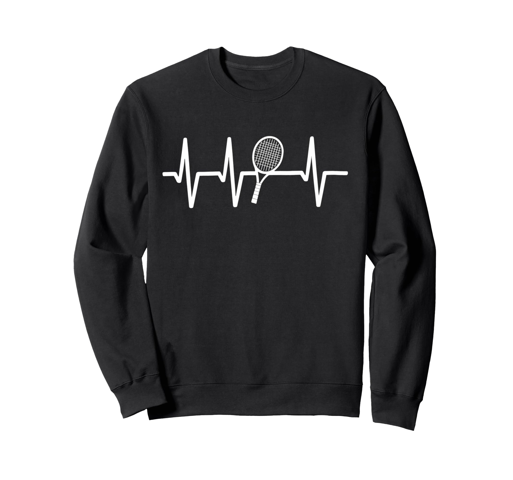 

heartbeat tennis racket tennis lover athlete trainer