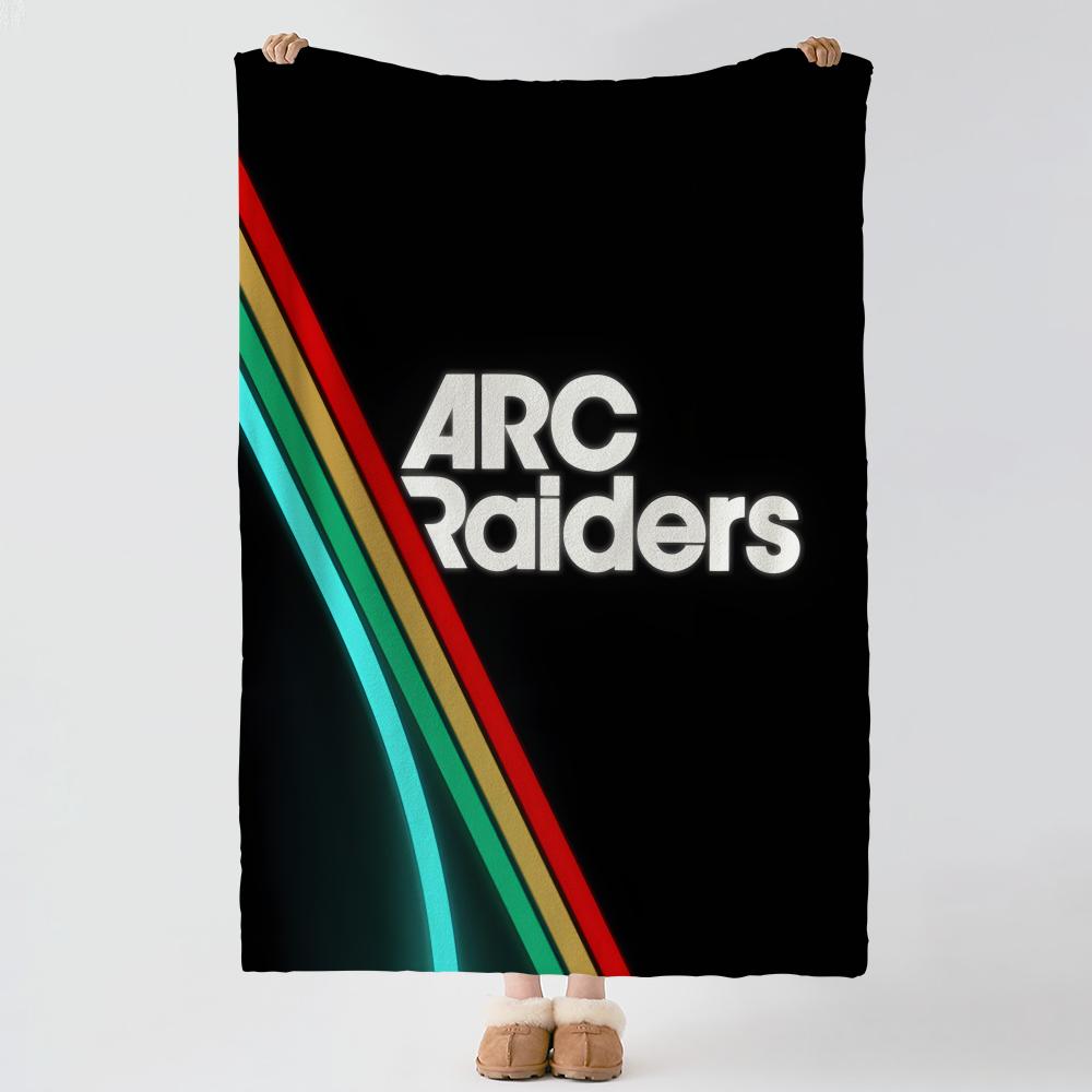 Game A-ARC Raiders-s Throw Thick Comfort Flannel Quilt, Multi-scene Use Indoor Outdoor Daily Nap