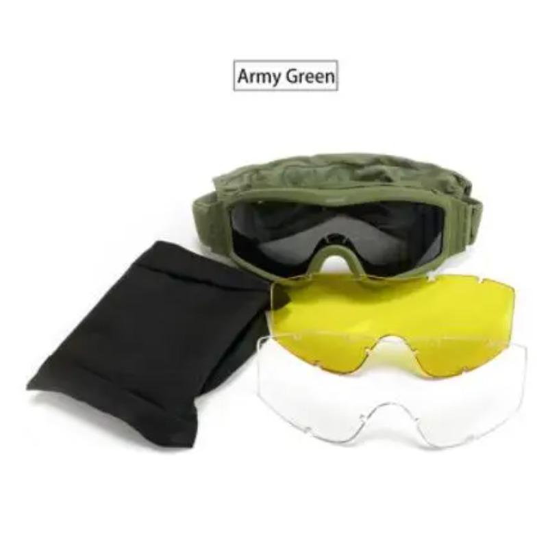 Taktische Brille Militär Schießbrille Motorrad Offroad Bike Armee Airsoft Paintball Brille