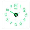 Modern Minimalist DIY Acrylic Wall Clock with Decorative Stickers for the Living Room