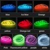 Car Atmosphere Lights LED Cold Light Line Auto Console Decorative Light Strip DIY Ambient Ligh EL Luminous Linet Interior Light