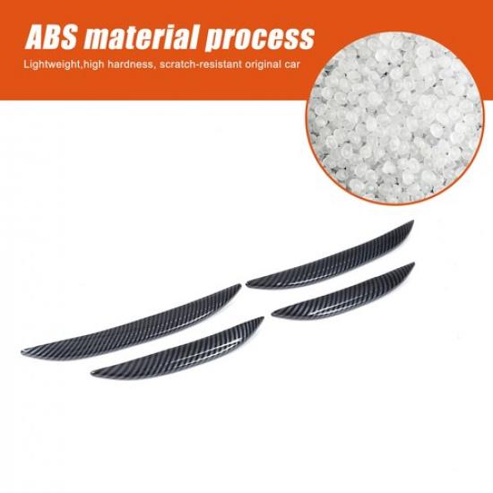 ABS Kohlefaser Front Nebelscheinwerfer Lampenstreifen Verkleidung für Benz GLC X254 -2024