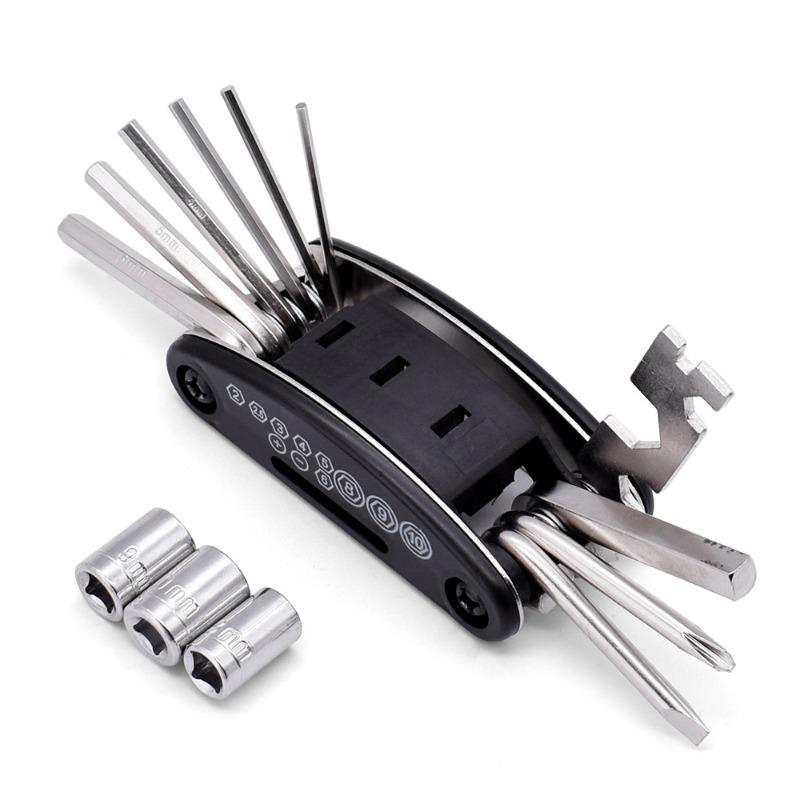 1Pc Cycling Equipment Portable Bicycle Repair Tire Repair Tool, Mountain Bike Combination Repair Kit Set