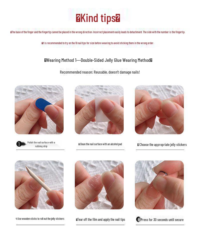 Sweetheart Bow Handmade French Manicure Plaid Cat Eye Nails - High-End Whitening New Style