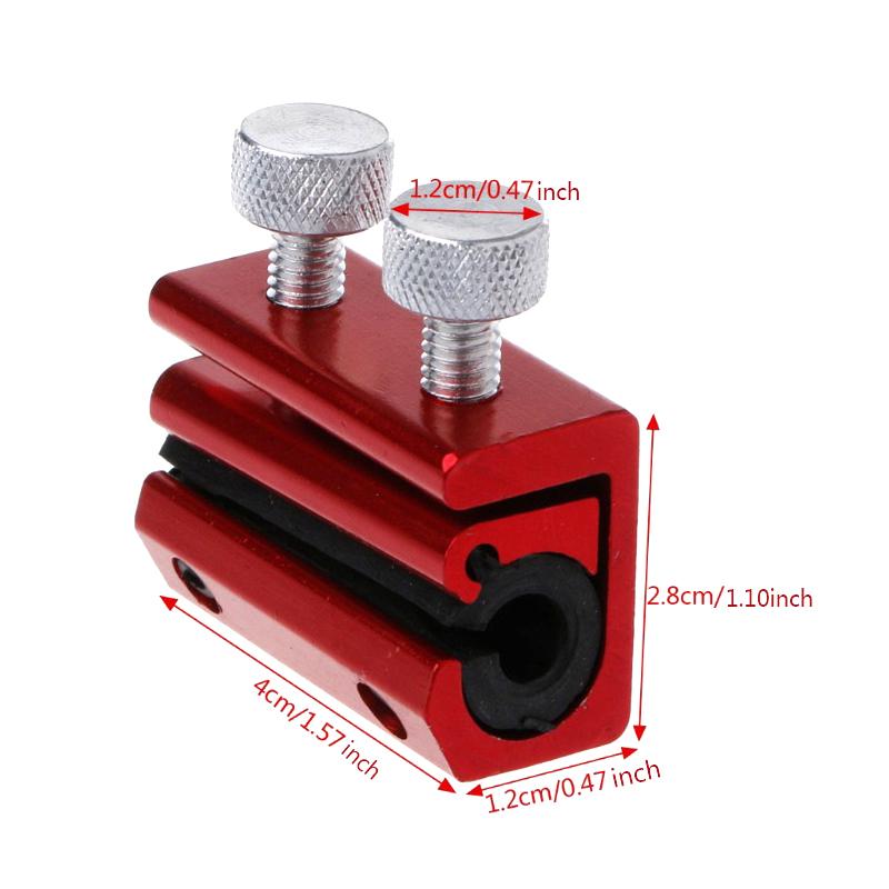 Motorrad Aluminium Kabel Schmierwerkzeug Schmierdraht Öler Bremsleitung Motorrad Gaszug Öler Beidseitige Ölklammer