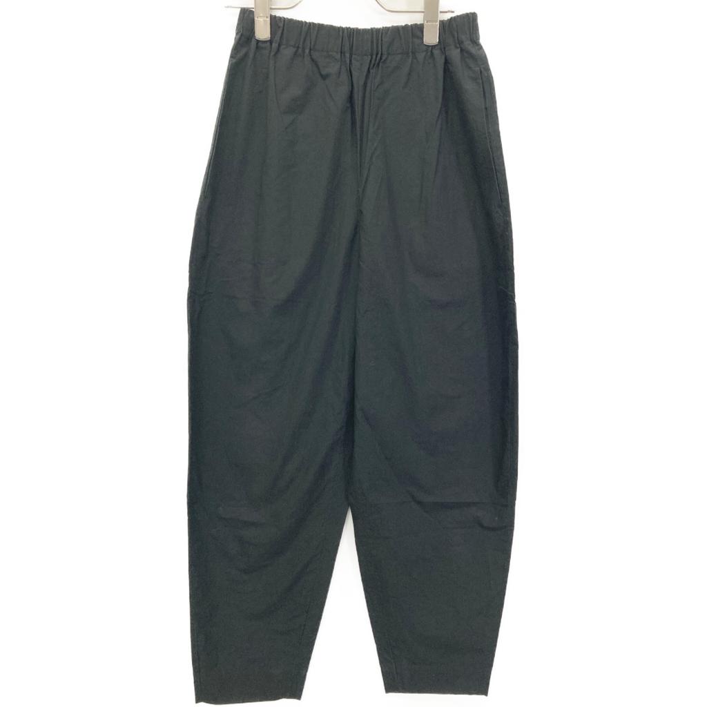 ENFOLD [Made in 2011] 300GS231-1710 EGG PANTS Bottoms 36 blackUsed
