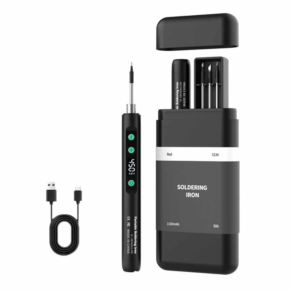 Speed Heating Electric Iron Solder Adjustable Temperature Welding Tool Kit Pen Electronics Repair
