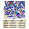 Shadow Game Blanket Cover Soniced Cartoon Flannel Throw Blankets Bedding Couch Decoration Ultra-Soft Warm Bedspread