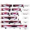 Devil's Eye LED Truck Sign Remote Control Scrolling Animation LED Matrix Pixel PanelLED Display Light for Car Truck Windshield