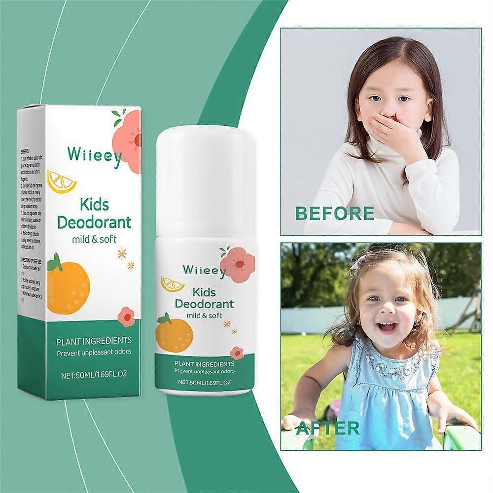 Natural Deodorant For Kids & Teens Kids Whole Body 50ml Deodorant