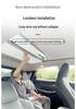 XPeng P7 G6 G9 Electric Sunroof Sunshade: Manual, Foldable, Heat Insulation, Sun Protection, Panoramic Roof Curtain.
