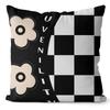 Abstract Nordic Home Decoration Living Room Sofa Cushion Cover Black and White Plant Floral Print Pillowcase