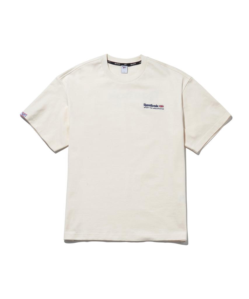Reebok Union Jack T-Shirt - Ivory