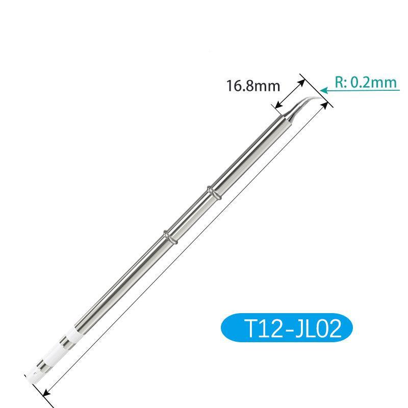 T12 Series Soldering Iron Tip High Accuracy Multi-use Replacement Fit for Hakko FX951 Electric Soldering Station