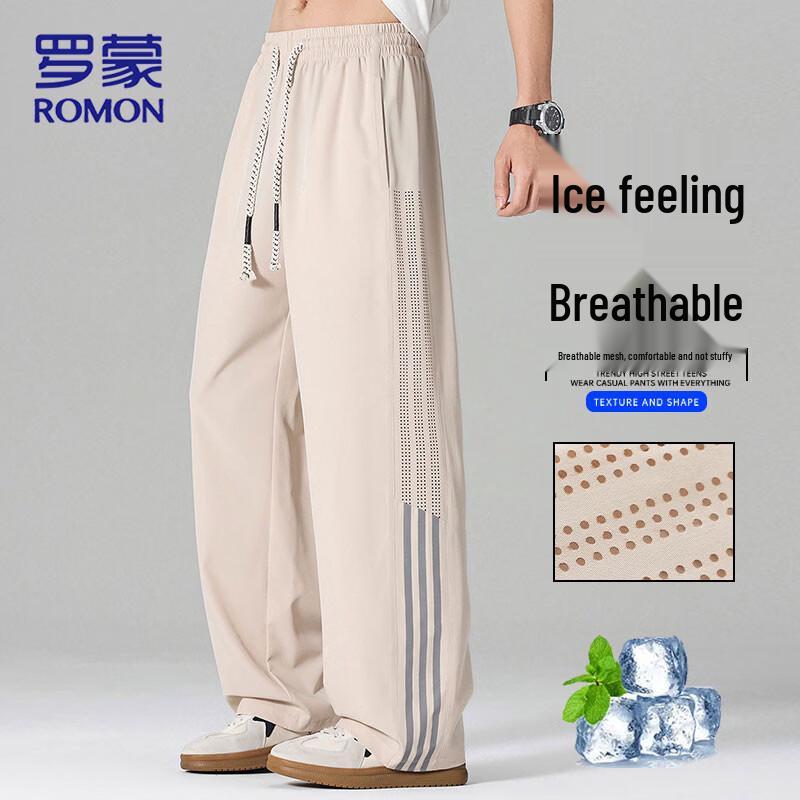 

ROMON Men s Lightweight Breathable Casual Trousers M