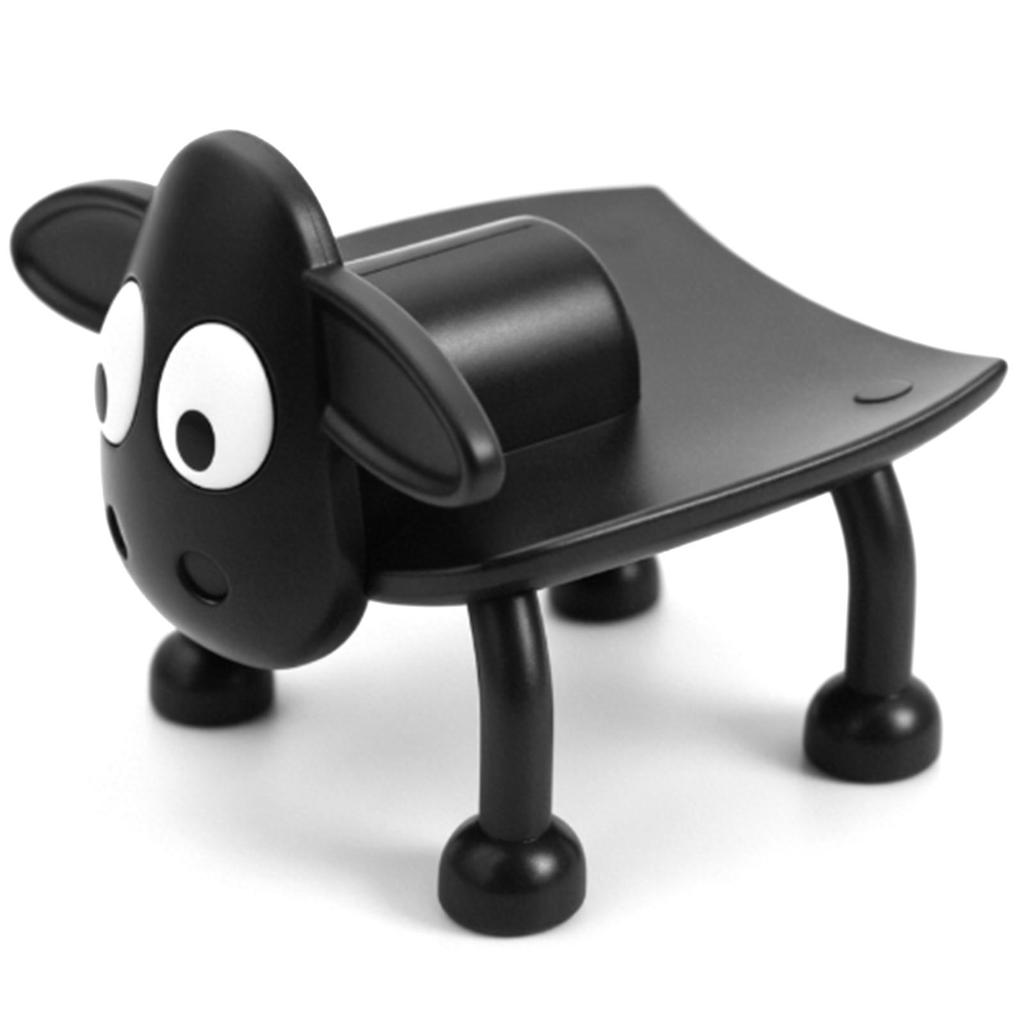 Toilet Roll Holder Multiple Functional Decorative Animal Paper Towel Rack Compact For Bathroom Sheep