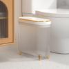 Deluxe Bathroom Toilet Waterproof Garbage Bin Kitchen Bedroom High Foot Garbage Bin Deluxe Paper Basket Garbage Bin