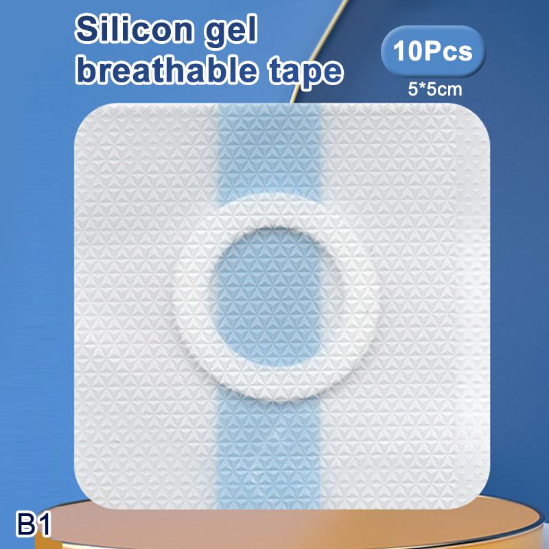 

10Pcss PU Waterproof Sticker Replacement Empty Disposable Navel Stickers Castor Oil Pack Self-Adhesive Protectors Universal