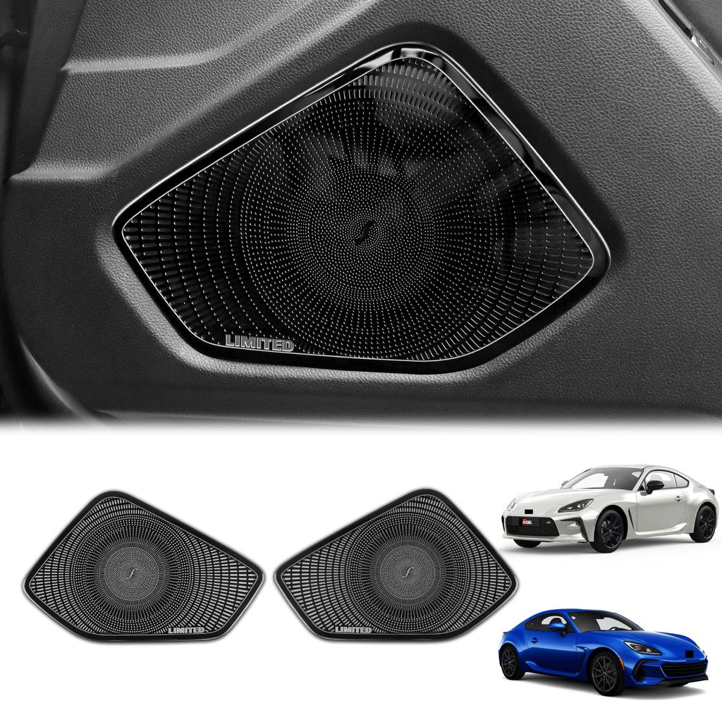 KUNGKIC Nowa Toyota GR86 ZN8 Subaru BRZ ZD8 Osłona Głośnika Audio w Drzwiach Ramka Dekoracyjna