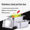 Rectangular Stainless Steel Serving Pans with Lids - Ideal for Mala Tang, Vegetables, Milk Tea, and Ice Cream