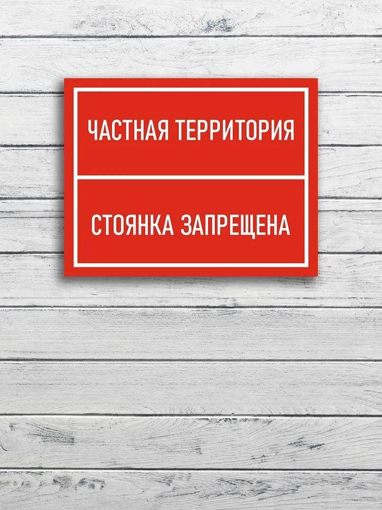 

Частная собственность Не парковаться (красный)