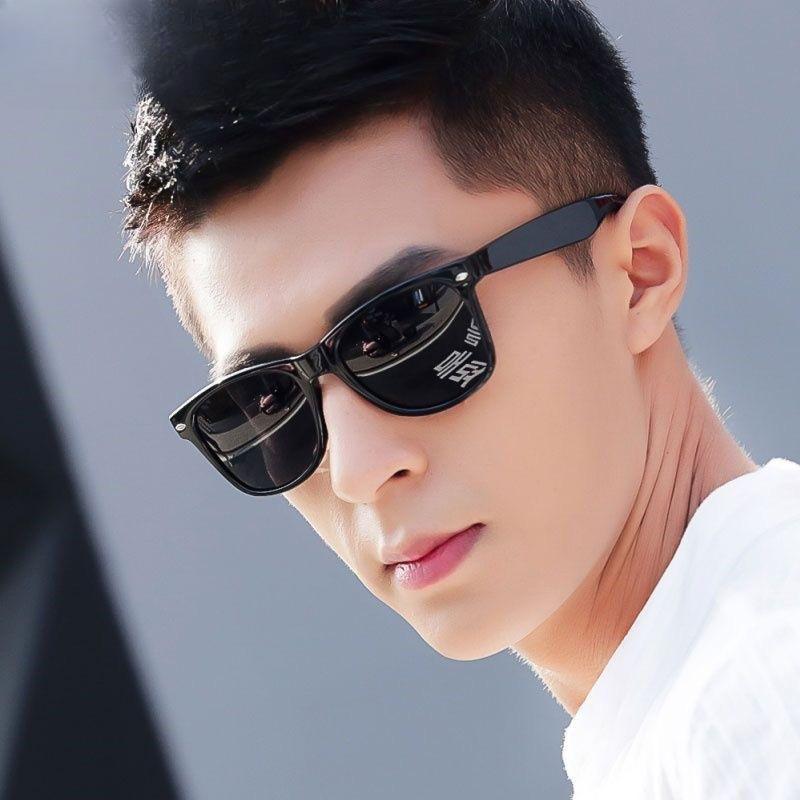 Classic Square Polarized Sunglasses Men Women Retro Black Sun Glasses Male Female Fashion Summer Anti Glare Driving Shades