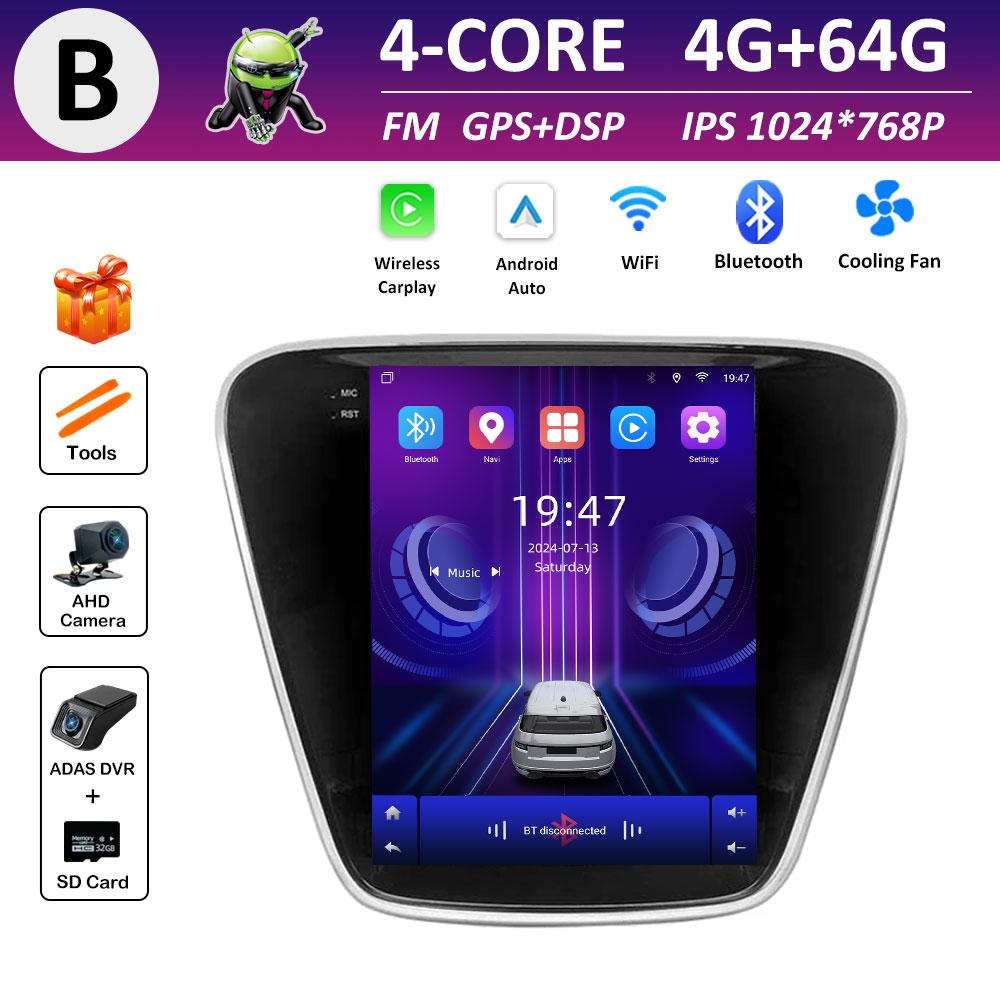 Android Auto DSP Stereo for Chevrolet Cavalier 2016 2017 2018 2019 Car Radio Video Multimedia Player Navigation Accessories WIFI