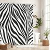 Vivid Patterned Polyester Shower Curtain - Stylish Bathroom Decor, Fun & Trendy Bath Polyester For Home And Hotel Use