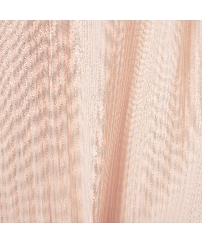 ROIROI Striped Sheer Shirt - Pink