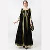 Halloween Europäisches Mittelalter Vintage Hofkleid Edles Königinnen Samtkleid Bühnenkostüm