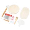 10.2in Round Dough Rising Proofing Basket Stainless Steel 8.7in Oval Cane Sourdough Basket