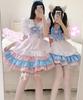 Formemory Maid Cute Lolita Ribbon Princess Gothic Lolita Plus Cute Maid Outfit with Bow and Cat Claw Gothic Dress Costume, Cosplay, Costume, Dress,