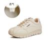 Leather Bread Shoes 2025 Autumn New Women's Casual Forrest Gump Shoes Flat Sports Little White Shoes Versatile Shoes Children