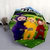 Personalized Name T-Teletubbies Print Umbrella - Automatic Open/Close, Eight-Rib Durable Frame, Automatic Folding Umbrella