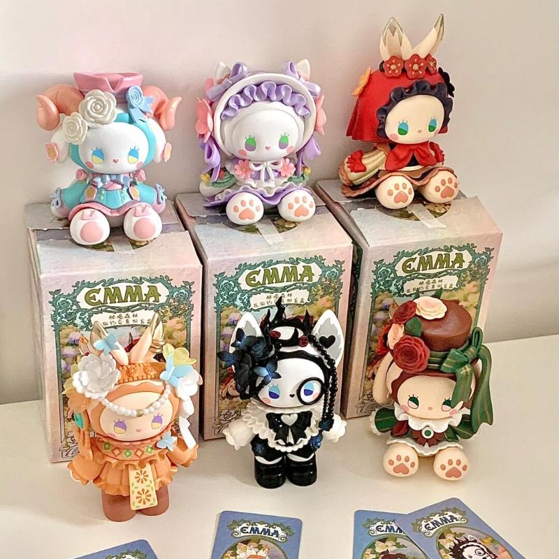 Emma Tajemná lesní zahrada Seznamovací série Slepá krabička Hračka Mystery box Roztomilá sbírka panenek Dekorativní ozdoba Dárkové překvapení pro ženy