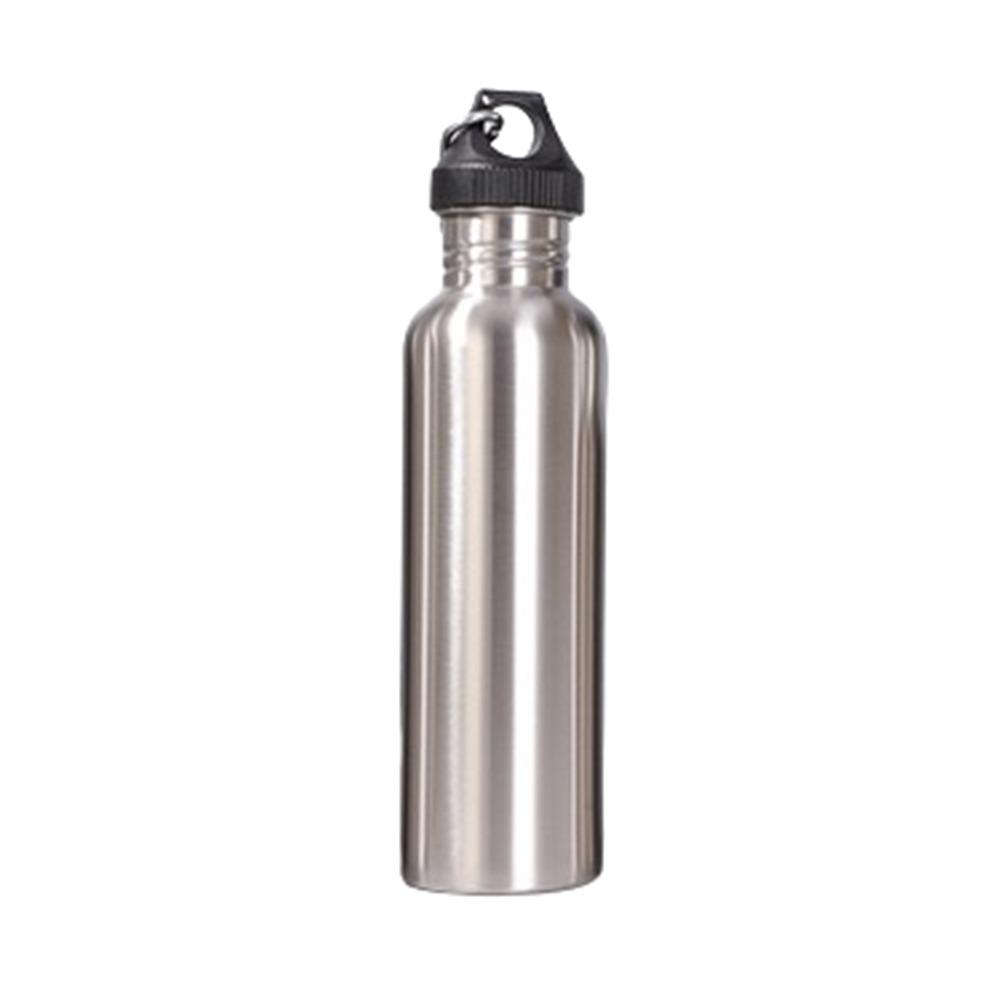 Single Walled Water Bottle with Handle Large Capacity Outdoor Travel Cup  Cycling