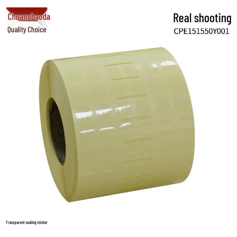 Waterproof Transparent Self-Adhesive PET Stickers for Printing and Sealing