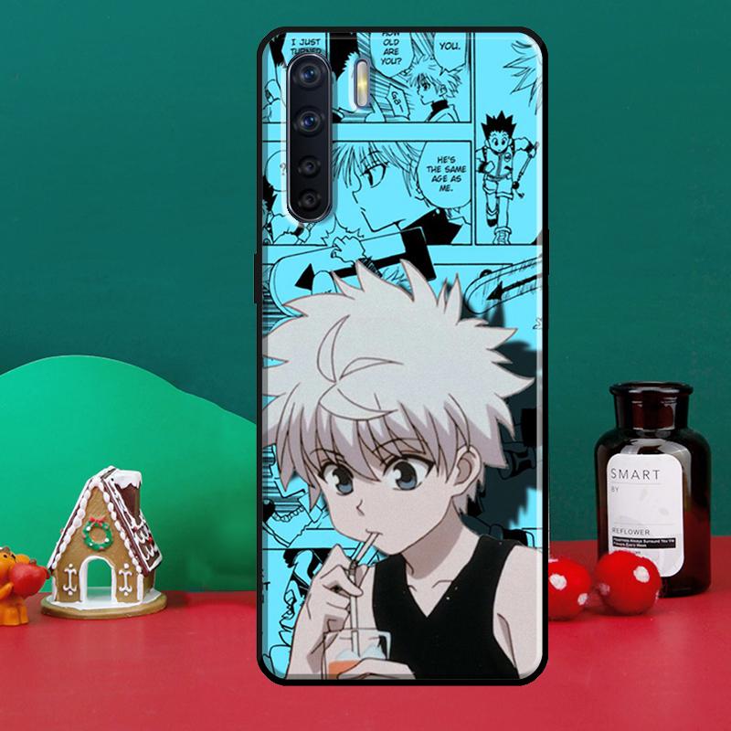 Hunter X Hunter Killua Case For OPPO A5 A9 A31 A53 2020 A53S A1K A3S A5S A15 A52 A72 A83 A91 A54 A74 A94 Coque
