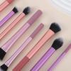 8-Piece Long-Handled Makeup Brush Set: Foundation, Powder, Blush, and Eyeshadow Brushes