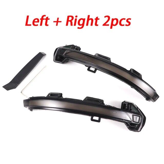 For VW Passat B8 Arteon 2015 2016 2017 2018  2Pcs Car Dynamic LED Turn Signal Light Rearview Mirror Blinker Indicator