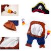 Pet Costumes, Funny And Cute Pet Dog Cat Halloween Pirate Costume Set, Christmas Holiday Costumes, Cosplay, Party Costumes, Cat And Dog Costumes