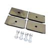 Steel Leaf Spring Pad Rear Insulator Mounting Hardware for Fiat Ducato Peugeot Boxer Citroen Jumper Auto Spare Parts